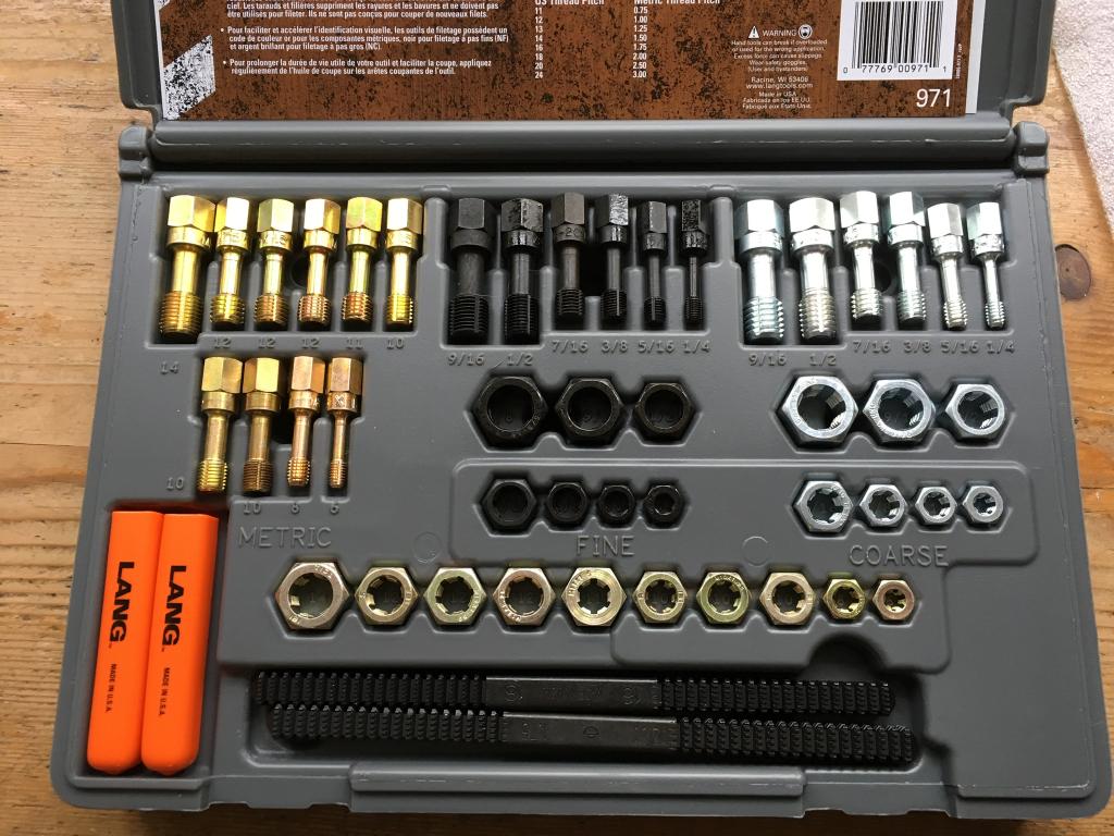 Draad Reparatie gereedschap voor UNF, UNC en metrisch !, Ophalen of Verzenden, Nieuw