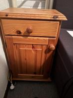 Nachtkastjes- grenen- hout, Huis en Inrichting, Slaapkamer | Nachtkastjes, Ophalen, Gebruikt, 55 tot 70 cm, 45 tot 65 cm