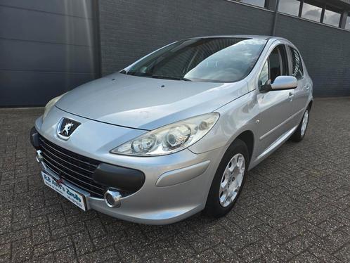 Peugeot 307 1.6 16V 5DR 2006 Grijs in zeer nette staat, Auto's, Peugeot, Bedrijf, ABS, Airbags, Airconditioning, Boordcomputer