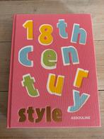18th Century Style - Assouline Boek, Ophalen of Verzenden, Zo goed als nieuw, Overige onderwerpen