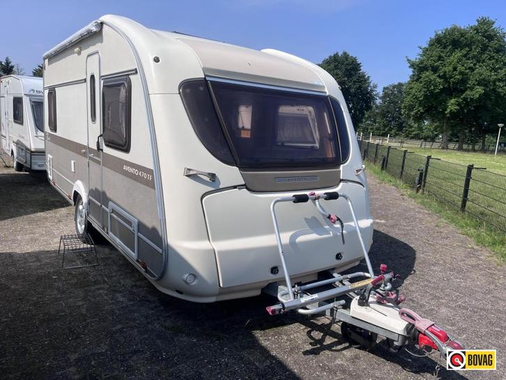 Avento Gran Turismo 470 TF Topindeling, Caravans en Kamperen, Caravans, Bedrijf, tot en met 4, 1000 - 1250 kg, Rondzit, Avento