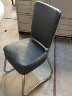 Vintage buisframe stoelen (5x), Huis en Inrichting, Ophalen, Gebruikt, Metaal, Vijf, Zes of meer stoelen