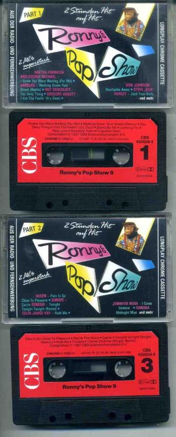 Ronny's Pop Show 9 2 stunden hit auf hit 2 cassettes ZGAN