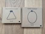 Ferm Living Toilet Holder and Towel Hanger, Huis en Inrichting, Ophalen, Nieuw, Wit, Overige typen