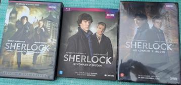 Sherlock seizoen 1+2+3 benedict cunberbatch martin freeman