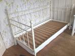 IKEA bed met spijlen, Ophalen, 85 tot 100 cm, Zo goed als nieuw, Lattenbodem