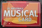 Nationale Musical Card, Tickets en Kaartjes, Eén persoon