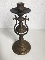oude kandelaar scheepskandelaar, Antiek en Kunst, Ophalen of Verzenden