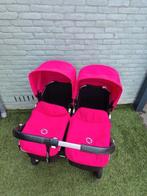 Bugaboo Donkey Duo - Roze en Blauw, Kinderen en Baby's, Kinderwagens en Combinaties, Ophalen, Gebruikt, Combiwagen, Duowagen