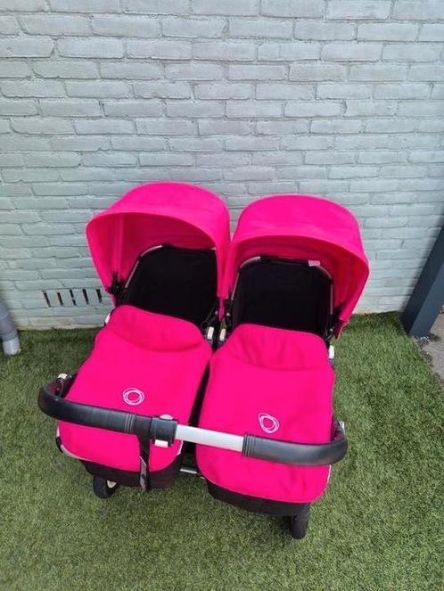Bugaboo Donkey Duo - Roze en Blauw, Kinderen en Baby's, Kinderwagens en Combinaties, Gebruikt, Combiwagen, Bugaboo, Duowagen, Ophalen