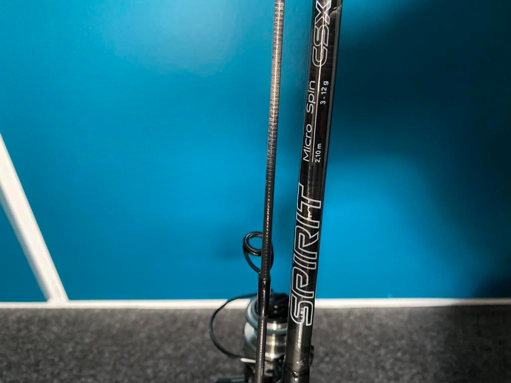 Saenger micro spin 2,10m 0-12gr Combo’s (op=op), Watersport en Boten, Hengelsport | Roofvissen, Nieuw, S, H, Complete set