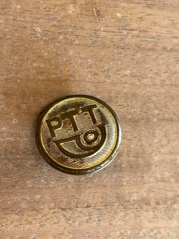 Vintage messing PTT uniformKnoop beschikbaar voor biedingen