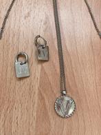 JOSH V SIERADEN SET ZILVER KETTING EN OORBELLEN 7,60, Sieraden, Tassen en Uiterlijk, Kettingen, Ophalen of Verzenden