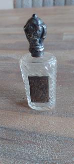 Antiek Parfumflesje met Zilveren Dop, Antiek en Kunst, Ophalen