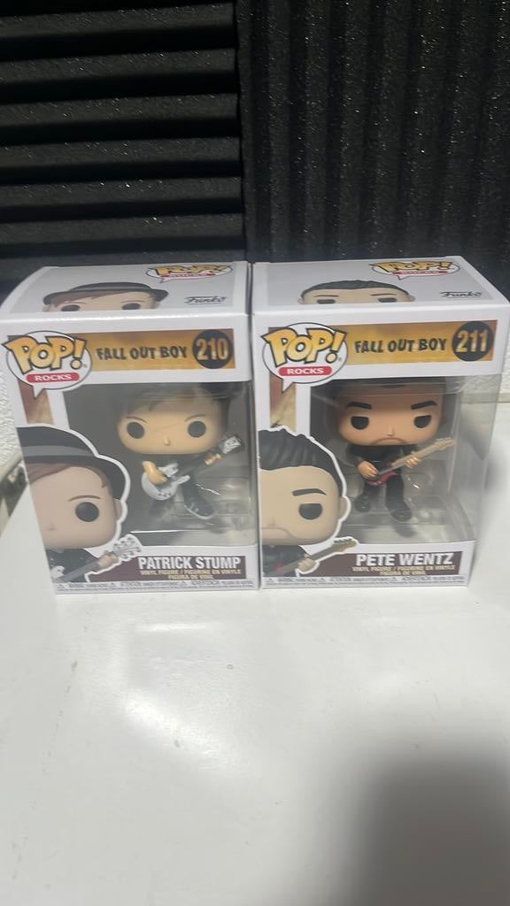 Fall out boy funko pops, Ophalen of Verzenden, Zo goed als nieuw