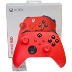 XBox Pulse Red Controller Rood | Nette staat in doos, Ophalen of Verzenden, Zo goed als nieuw, Xbox Original