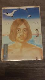 John Lennon the Beatles vintage litho print band groep, Ophalen of Verzenden, Zo goed als nieuw