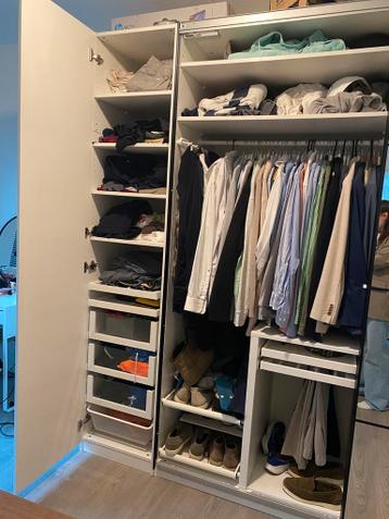 IKEA PAX kast met schuif-spiegeldeuren - afbeelding 3