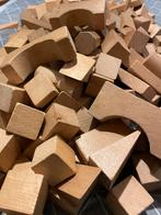 Grote ton met houten blokken, Overige typen, Gebruikt, Ophalen of Verzenden