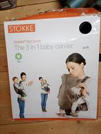 Stokke draagzak babydrager buik en rug donkerblauw, Kinderen en Baby's, Babydragers en Draagdoeken, Ophalen of Verzenden, Zo goed als nieuw