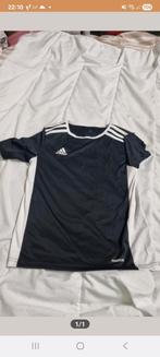 Zwart wit shirt maat 140 gedragen, Ophalen of Verzenden, Gebruikt, Jongen of Meisje, Shirt of Longsleeve