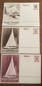 3 Duitse Olympische Spelen 1936 kaarten, Verzamelen, Ansichtkaarten | Buitenland, Duitsland, Ongelopen, Ophalen of Verzenden, 1920 tot 1940