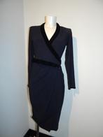 High Use stretch jurk travel stof zwart v hals Als Nieuw M, Maat 38/40 (M), Verzenden, Zwart, High use
