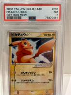 Pikachu Gold Star 2006 PSA 7, Ophalen of Verzenden, Zo goed als nieuw, Losse kaart, Foil