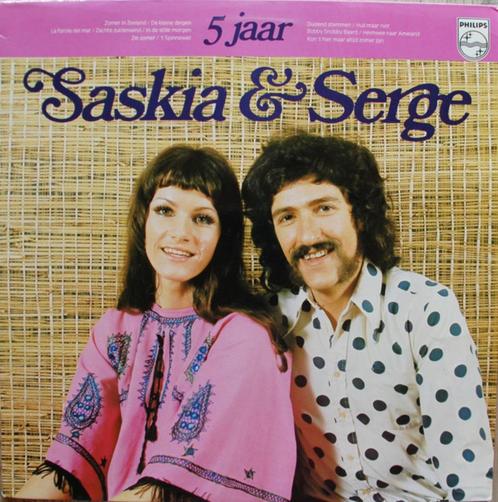 Saskia & Serge – 5 jaar Saskia & Serge, Cd's en Dvd's, Vinyl | Nederlandstalig, Zo goed als nieuw, Levenslied of Smartlap, Ophalen of Verzenden