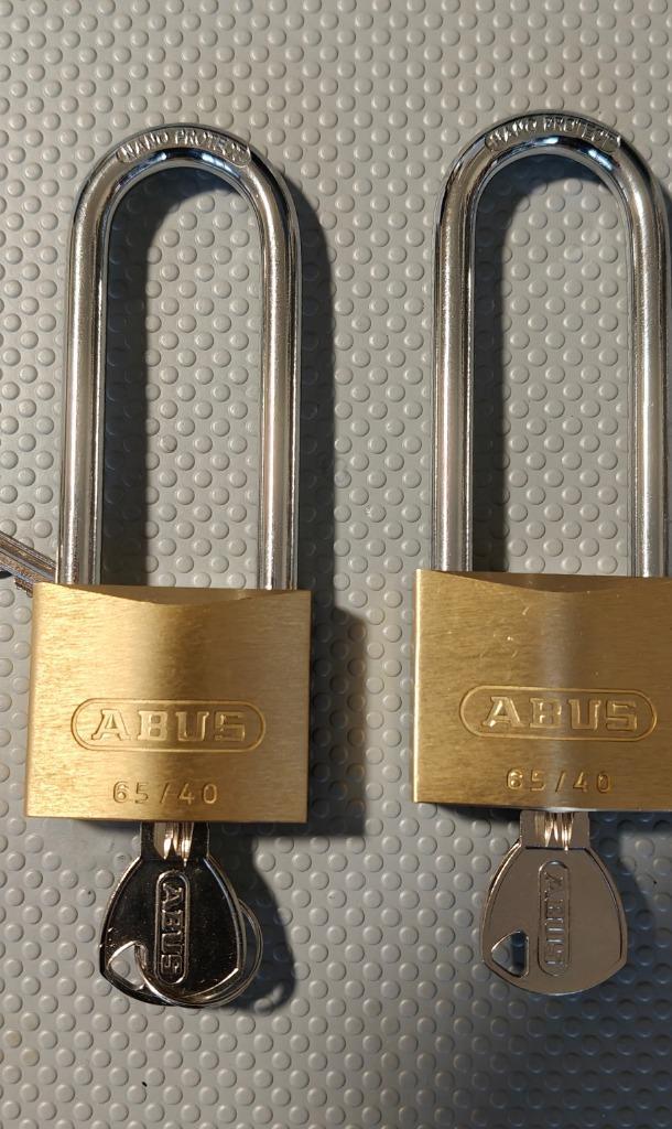 Abus hangslot, Doe-het-zelf en Verbouw, Hang- en Sluitwerk, Nieuw, Slot, Koper of Messing, Ophalen of Verzenden