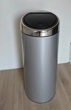 Brabantia Prullenbak 30L rond touch bin, Huis en Inrichting, Woonaccessoires | Prullenbakken, Ophalen, Gebruikt, 50 tot 75 cm