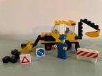 Vintage Lego 6686 graafmachine / Backhoe, Ophalen, Gebruikt, Complete set, Lego