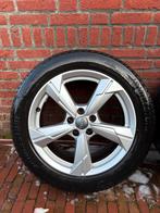 Audi velgen 18 inch zomerbanden A6 A4 Q3 Bridgestone, Ophalen, 18 inch, Gebruikt, Banden en Velgen