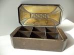 Art Nouveau Jugendstil WMF ostrich mark stamps box zegeldoos, Ophalen of Verzenden