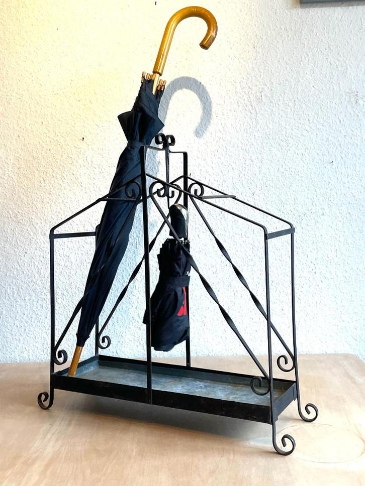 Paraplubak vintage metaal zink, Huis en Inrichting, Woonaccessoires | Paraplubakken, Gebruikt, Metaal, Ophalen of Verzenden