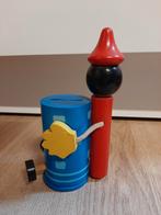 Pinokkio houten spaarpot 17 cm, Verzamelen, Spaarpotten, Ophalen of Verzenden, Zo goed als nieuw, Steen, Aardewerk of Keramiek