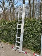 Gamma reformladder 3x10 treden, Doe-het-zelf en Verbouw, Ladders en Trappen, Ophalen of Verzenden, Zo goed als nieuw, 4 meter of meer