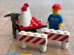 Lego Classic Town set 6606 ‘Wegwerker’ uit 1983, Kinderen en Baby's, Speelgoed | Duplo en Lego, Ophalen of Verzenden, Gebruikt