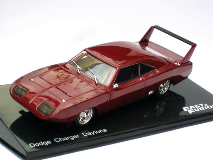 Dodge Charger Daytona 1969 Fast%Furious Altaya 1:43, Hobby en Vrije tijd, Modelauto's | 1:43, Nieuw, Auto, Overige merken, Ophalen of Verzenden