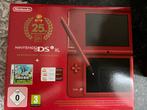 Nintendo DS XL - Super Mario Bros. 25th (alleen doos), Spelcomputers en Games, Met games, Ophalen of Verzenden, Niet werkend, Rood