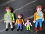 Playmobil gezin (6) set 4 poppetjes : vrouw + man + 2x kind, Kinderen en Baby's, Speelgoed | Playmobil, Complete set, Ophalen of Verzenden