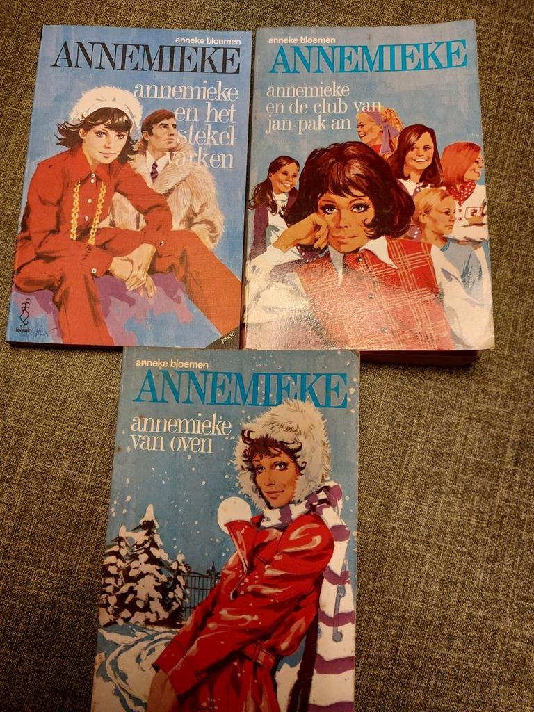3 Annemieke Boeken - Anneke Bloemen, Ophalen, Gelezen, Anneke Bloemen, Fictie algemeen