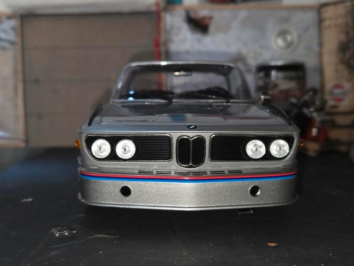 BMW 3.0  CSI/CSL2800cs Minichamps BIEDEN VANAF €90.95EX, Hobby en Vrije tijd, Modelauto's | 1:18, Zo goed als nieuw, Auto, MiniChamps