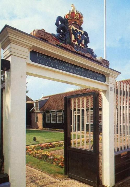 EDAM Poort Hoogheemraadschap, Verzamelen, Ansichtkaarten | Nederland, Gelopen, Noord-Holland, 1960 tot 1980, Verzenden