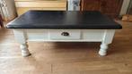 Massief grenen salontafel, Ophalen, Gebruikt, 100 tot 150 cm, 50 tot 100 cm