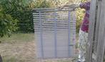 1 jalozie houtkleur, Tuin en Terras, Ophalen, Overige materialen, 100 tot 150 cm, Zo goed als nieuw