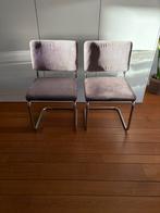 2 eetkamerstoelen, Huis en Inrichting, Stoelen, Ophalen, Gebruikt, Twee, Bruin