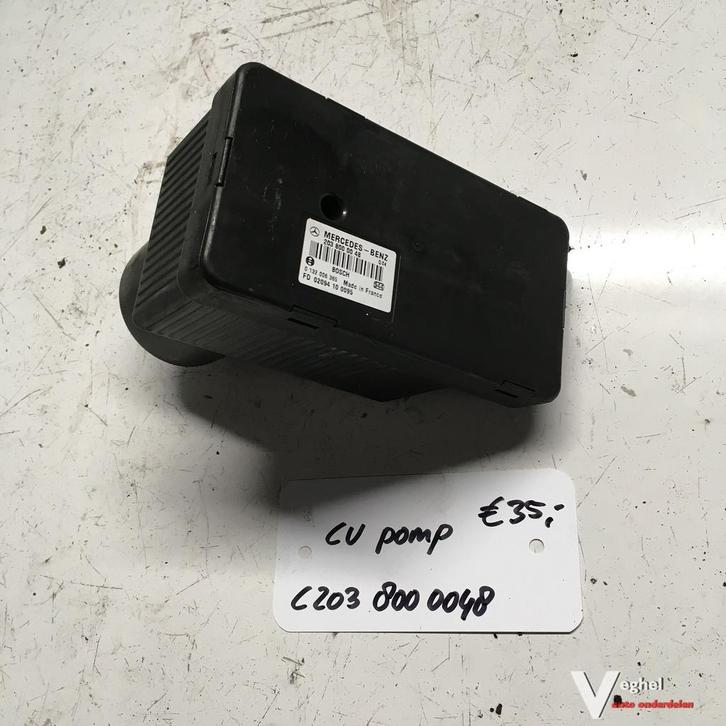 C 203 800 0048 Centrale Vergrendelingspomp CV Pomp, Auto-onderdelen, Elektronica en Kabels, Gebruikt, Ophalen of Verzenden