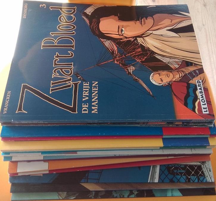 Achttien stripboeken (softcover), Boeken, Stripboeken, Gelezen, Meerdere stripboeken, Ophalen of Verzenden