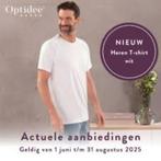 optideee wit heren t-shirt s, Kleding | Heren, Ophalen of Verzenden, Nieuw, Maat 46 (S) of kleiner, Wit